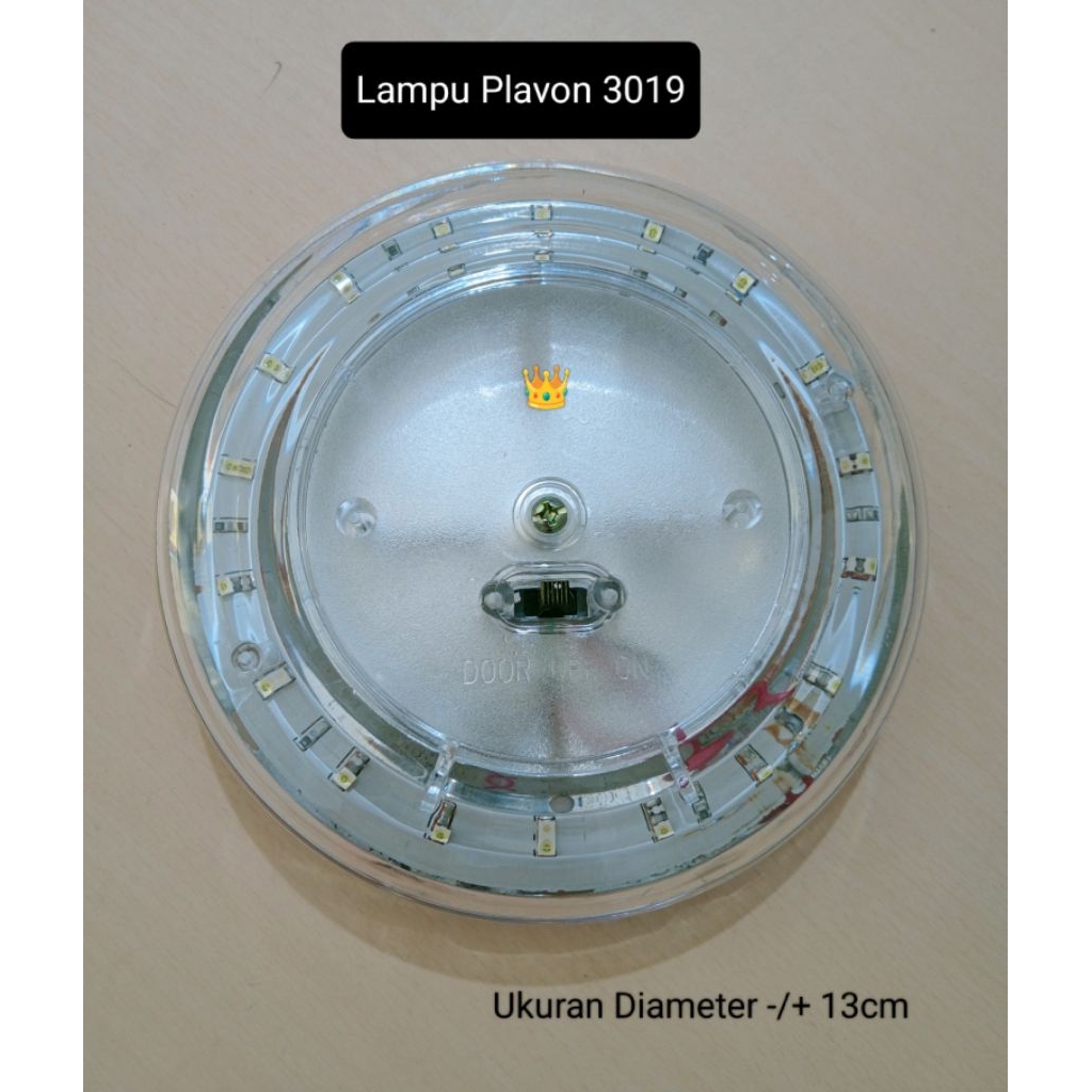 Lampu Plavon mobil model bulat / Lampu cabin bulat / Lampu Plavon bulat