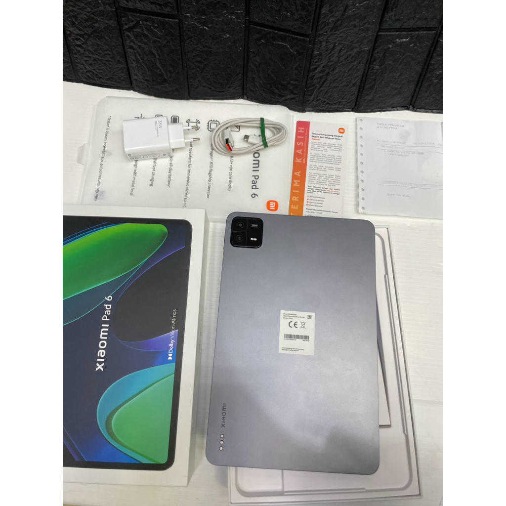 Xiaomi Mi Pad 6 8gb/256gb | Mipad 6 tab bekas second murah garansi resmi
