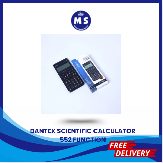 BANTEX SCIENTIFIC CALCULATOR 552 FUNCTION BD991ID