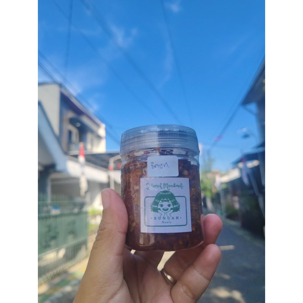 

Sambel Rebon Homemade Kemasan botol 100 gr