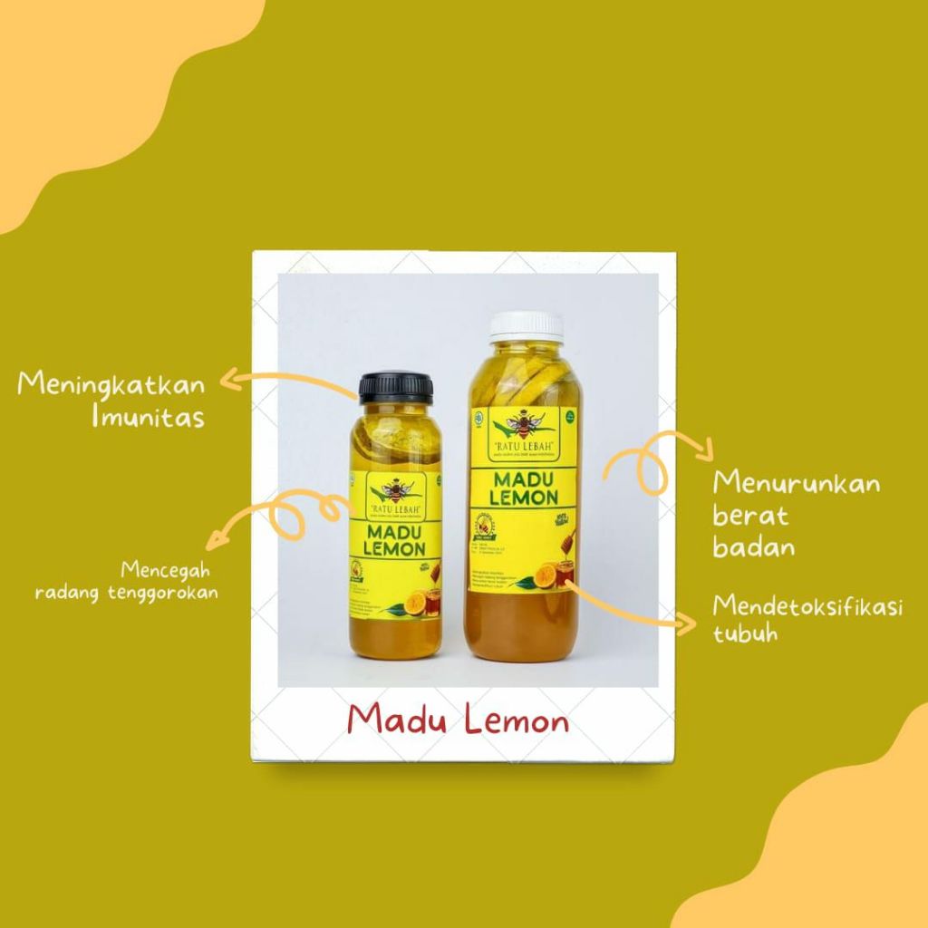 

Madu Lemon 500 ml Asli Murni