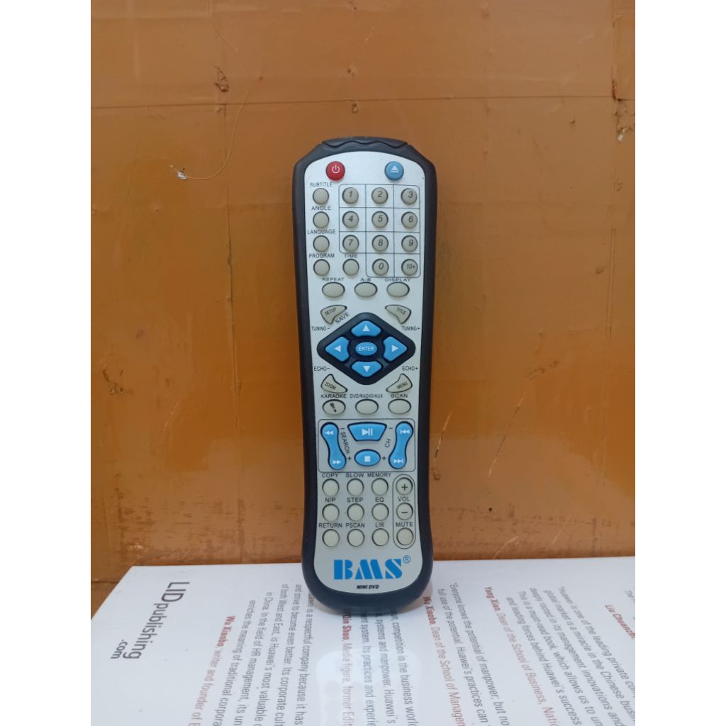 REMOTE DVD PLAYER KARAOKE BMS ORIGINAL