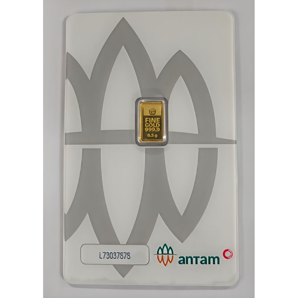 Logam mulia Antam 0.5 gram