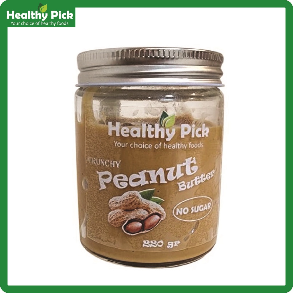 

Crunchy Peanut Butter Healthy Pick 220gr