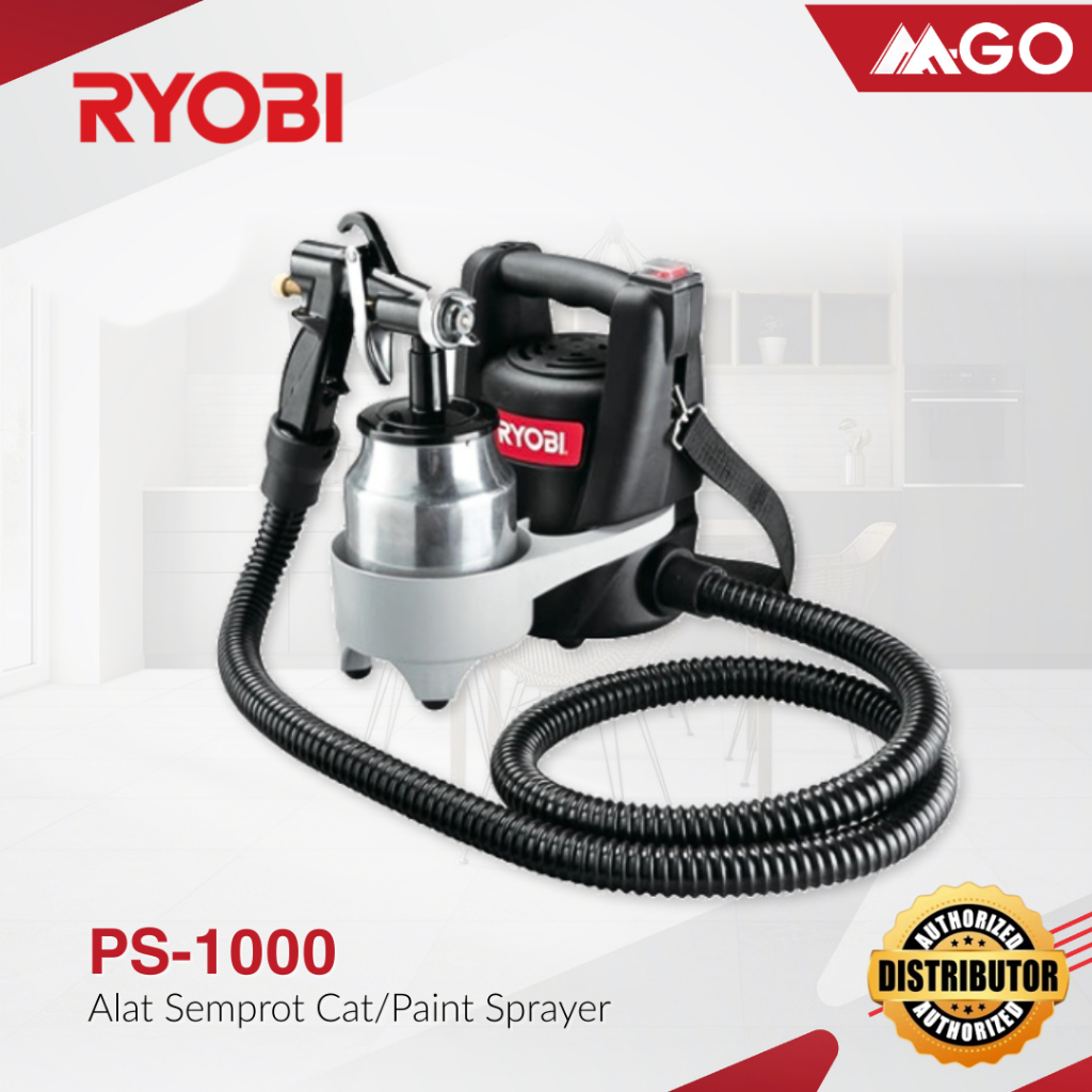 Mesin Semprot Cat Elektrik / Cat Semprot Listrik / Paint Sprayer RYOBI PS-1000