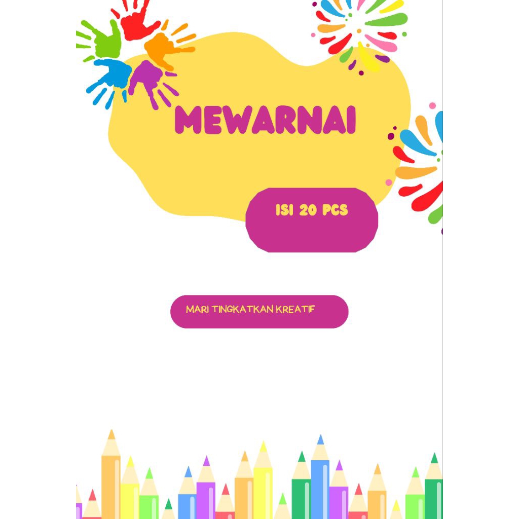 

Mewarnai Gambar Anak 20 Lembar