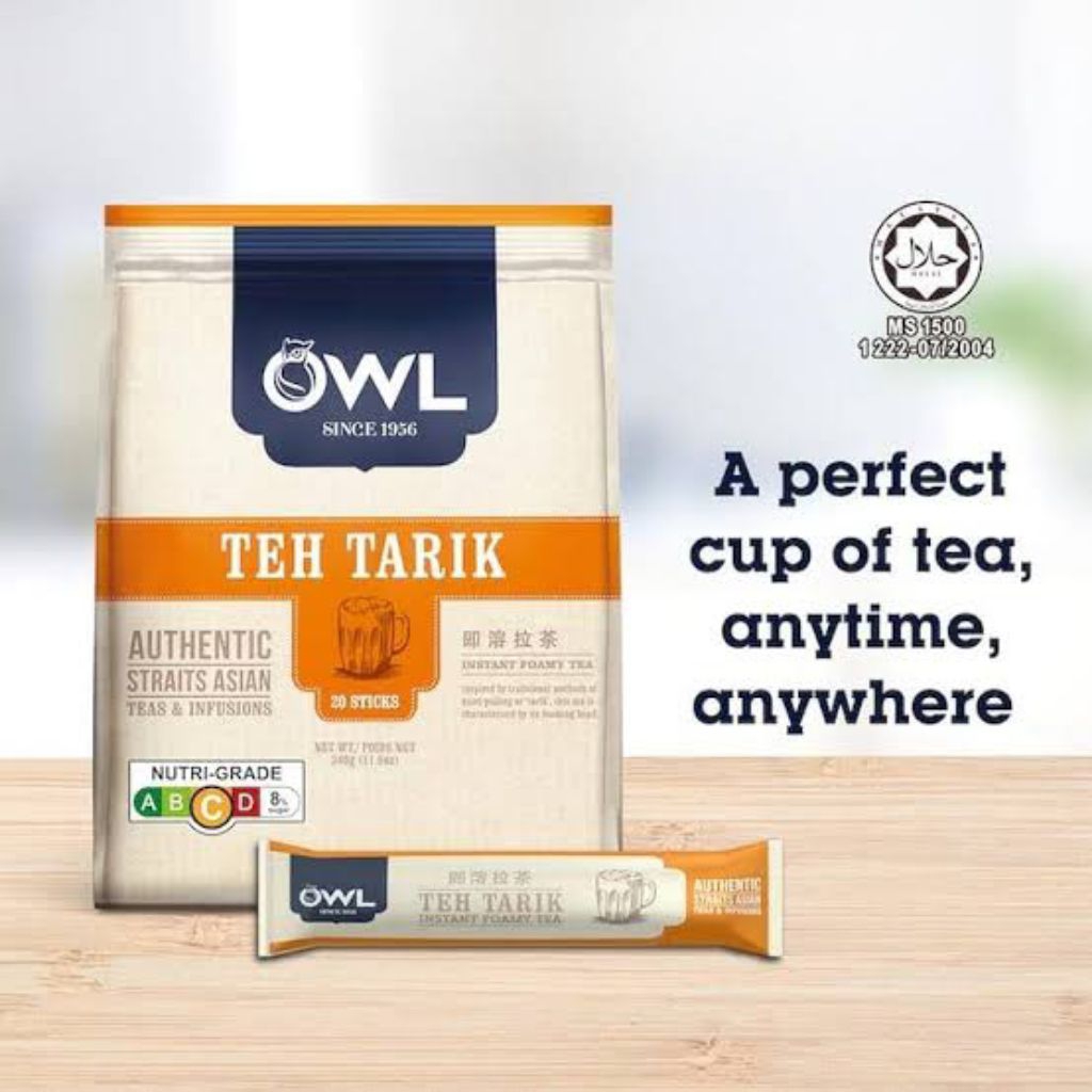 

OWL TEH TARIK IMPORT 340gr ISI 20 STICK