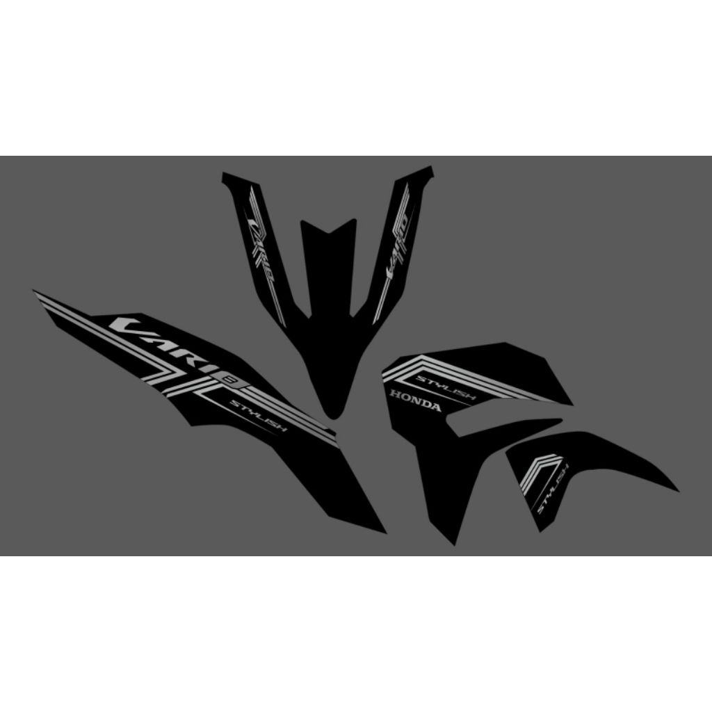 striping sticker transparan vario led new gen 2 125 motif list simple elegan vario new gen 2