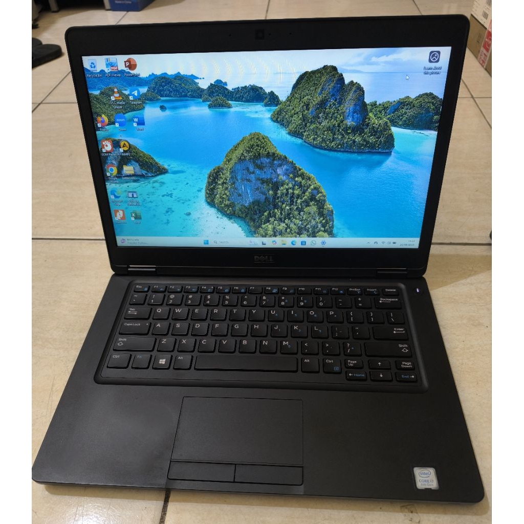 Laptop Second Dell Latitude 5490 Core I7 Gen 8 Laptop Seken Bergaransi