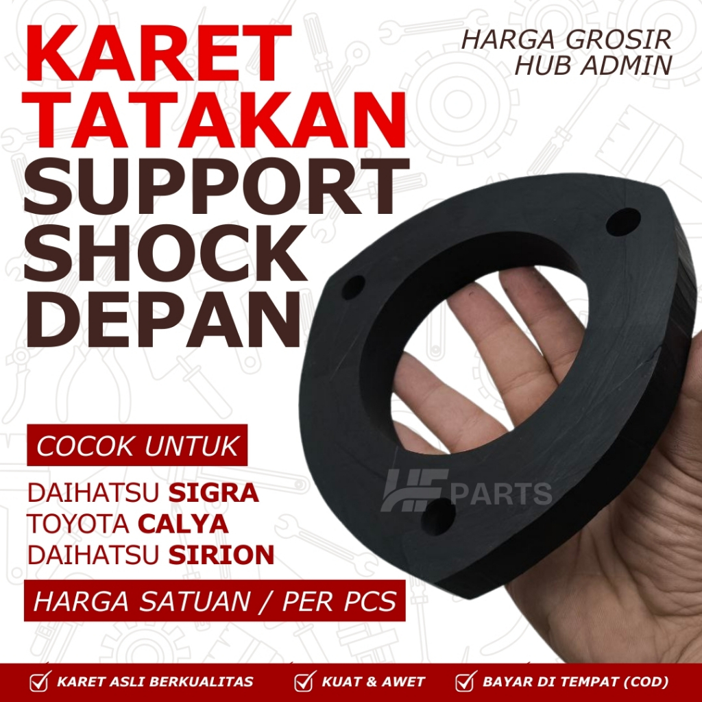 KARET TATAKAN PER SPIRAL DEPAN SIGRA CALYA SIRION / TATAKAN PER KEONG DEPAN