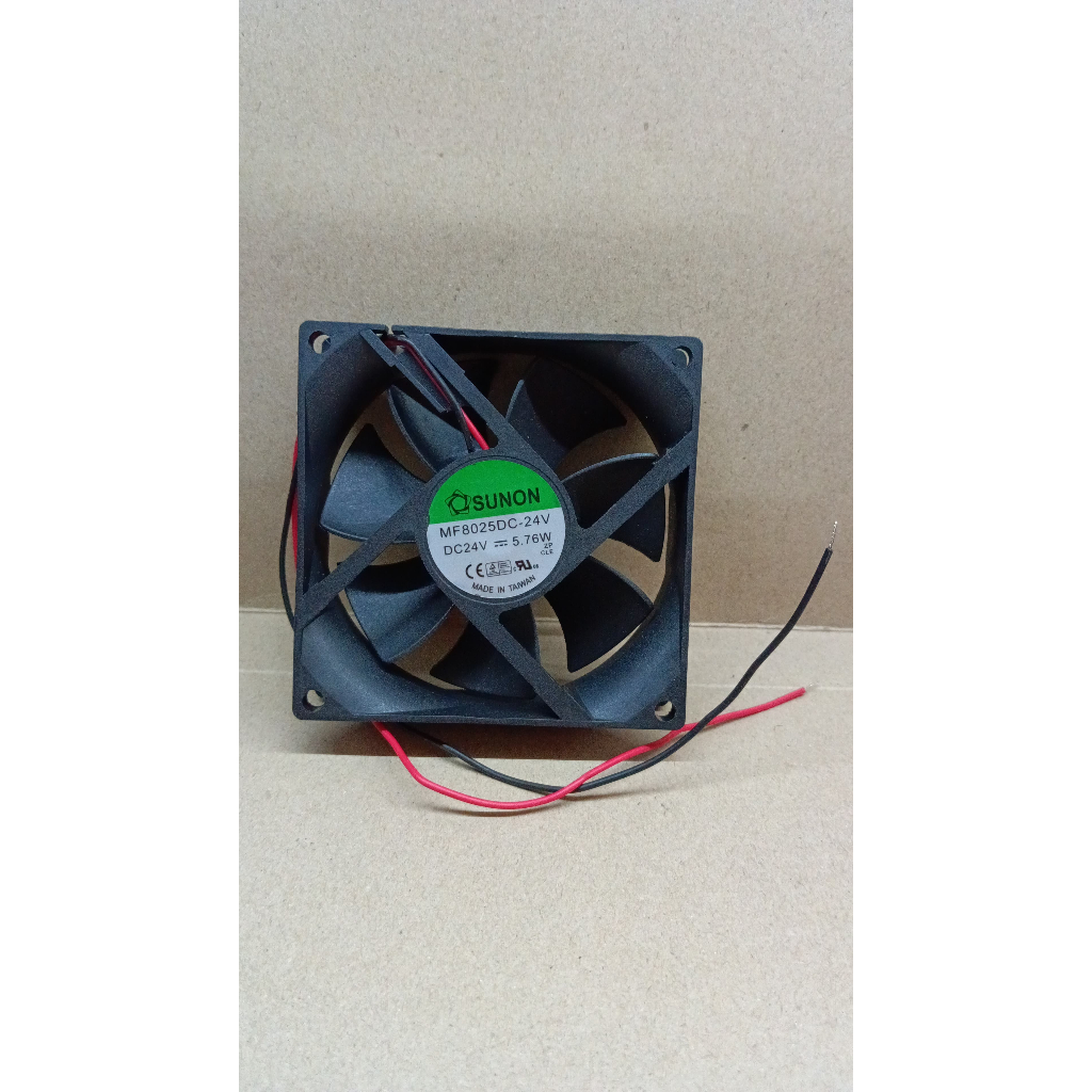 8500 fan kipas sunon 8x8 8cm 8 cm dc24v 24vdc 24v mf8025dc-24v