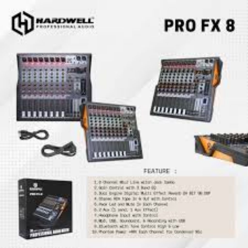mixer hardwell (PRO FX8/PRO-FX8)