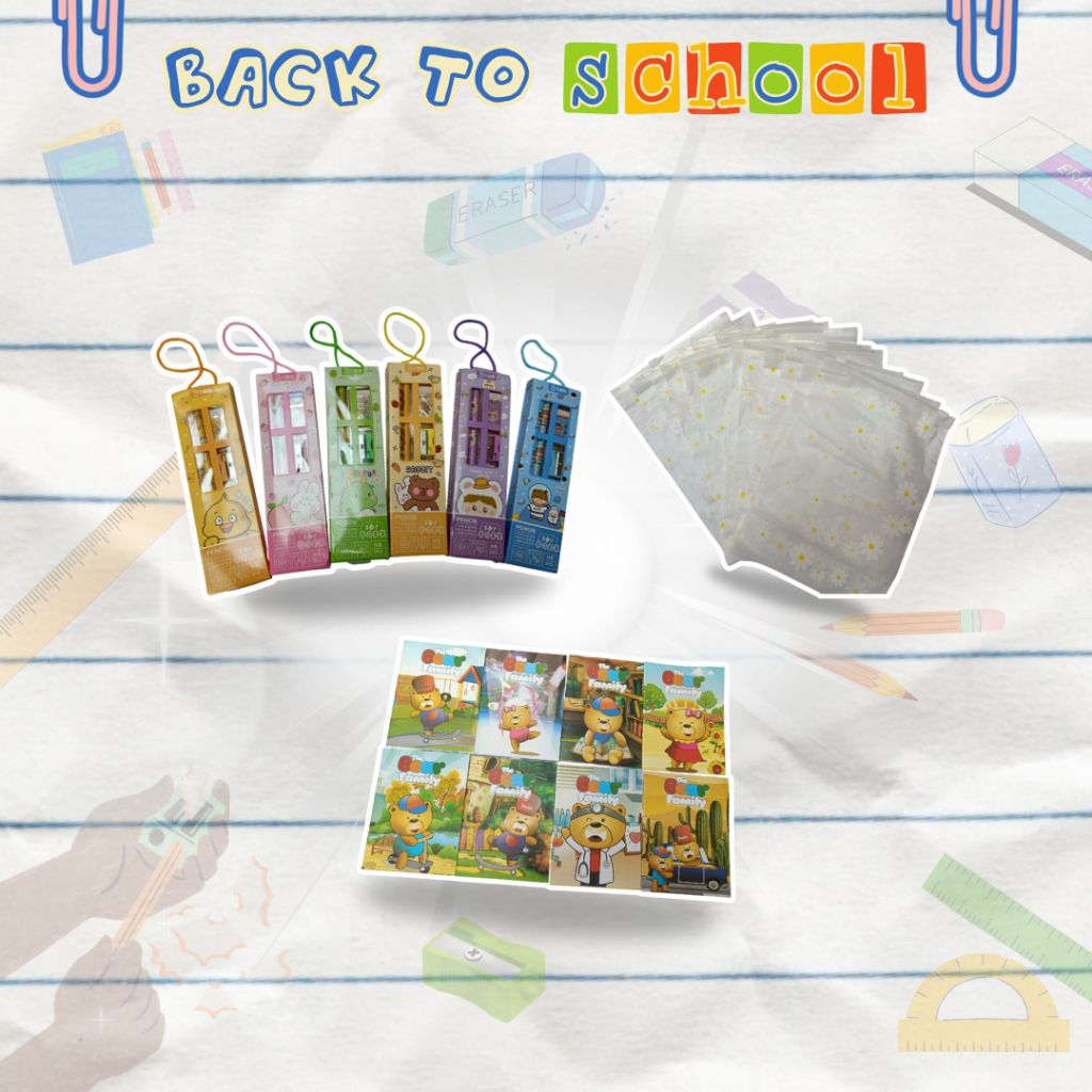 

Set Alat Tulis Sekolah Lengkap | Back To School | Alat tulis Lucu Untuk Sekolah