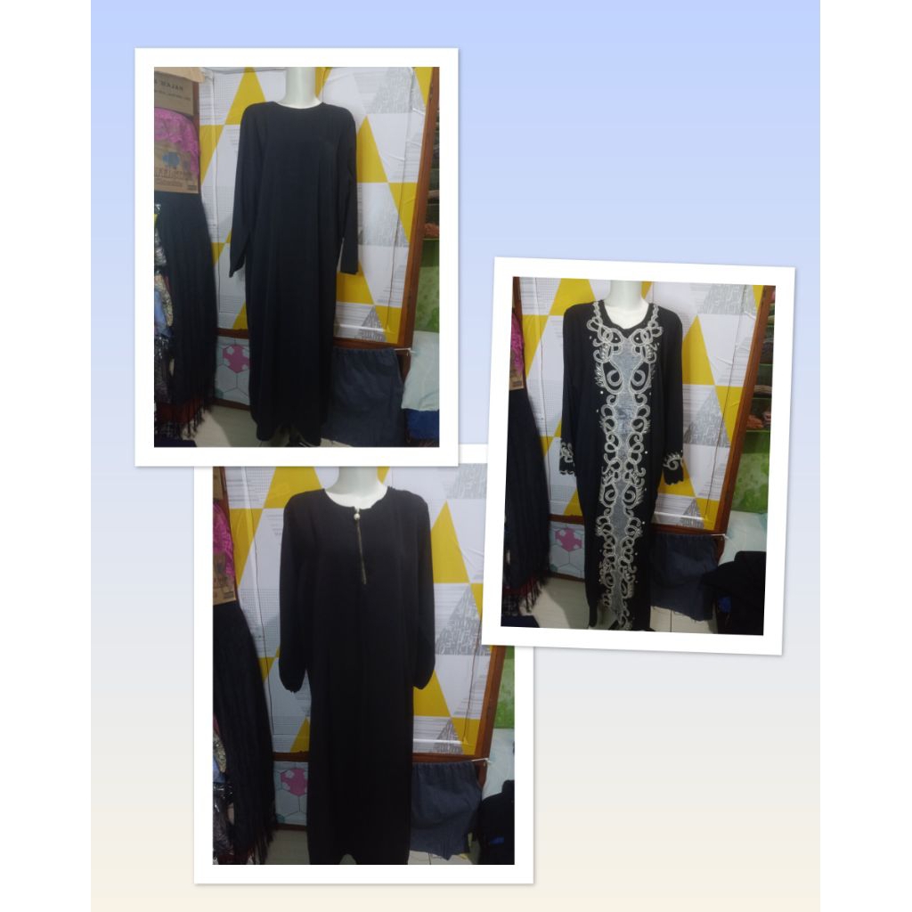 PRELOVED GAMIS MIDI HITAM