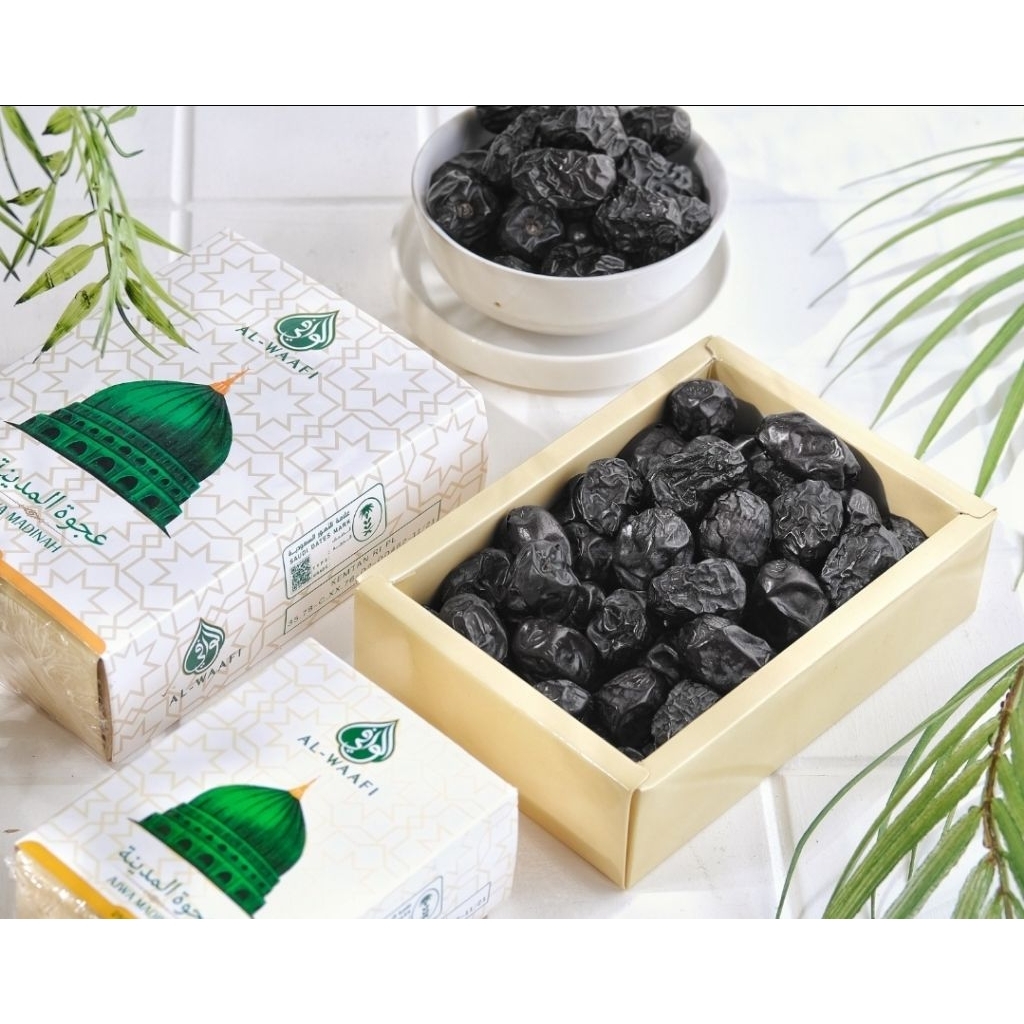 

Kurma Ajwa Madinah Jumbo 1 Kg