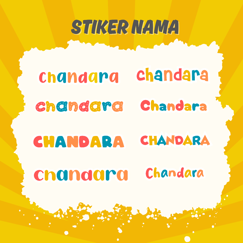 

STIKER NAMA CUSTOM WATERPROOF VYNIL PREMIUM 30 PCS