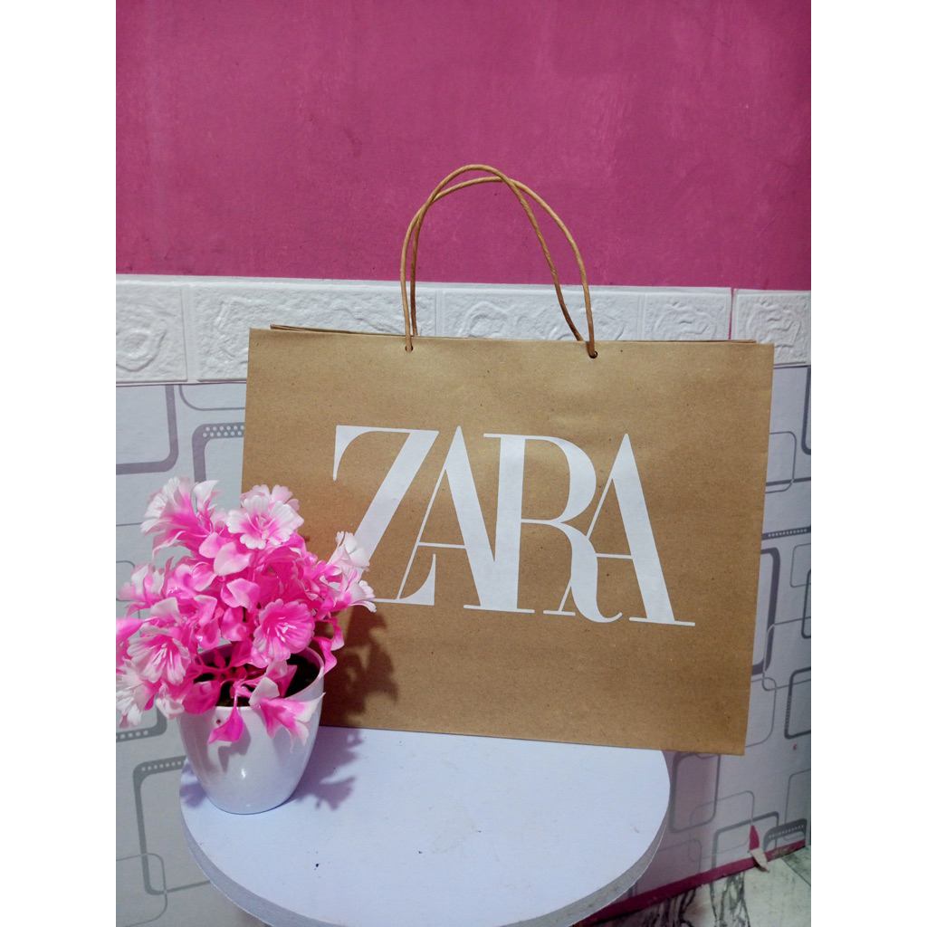 

paperbag zara ori