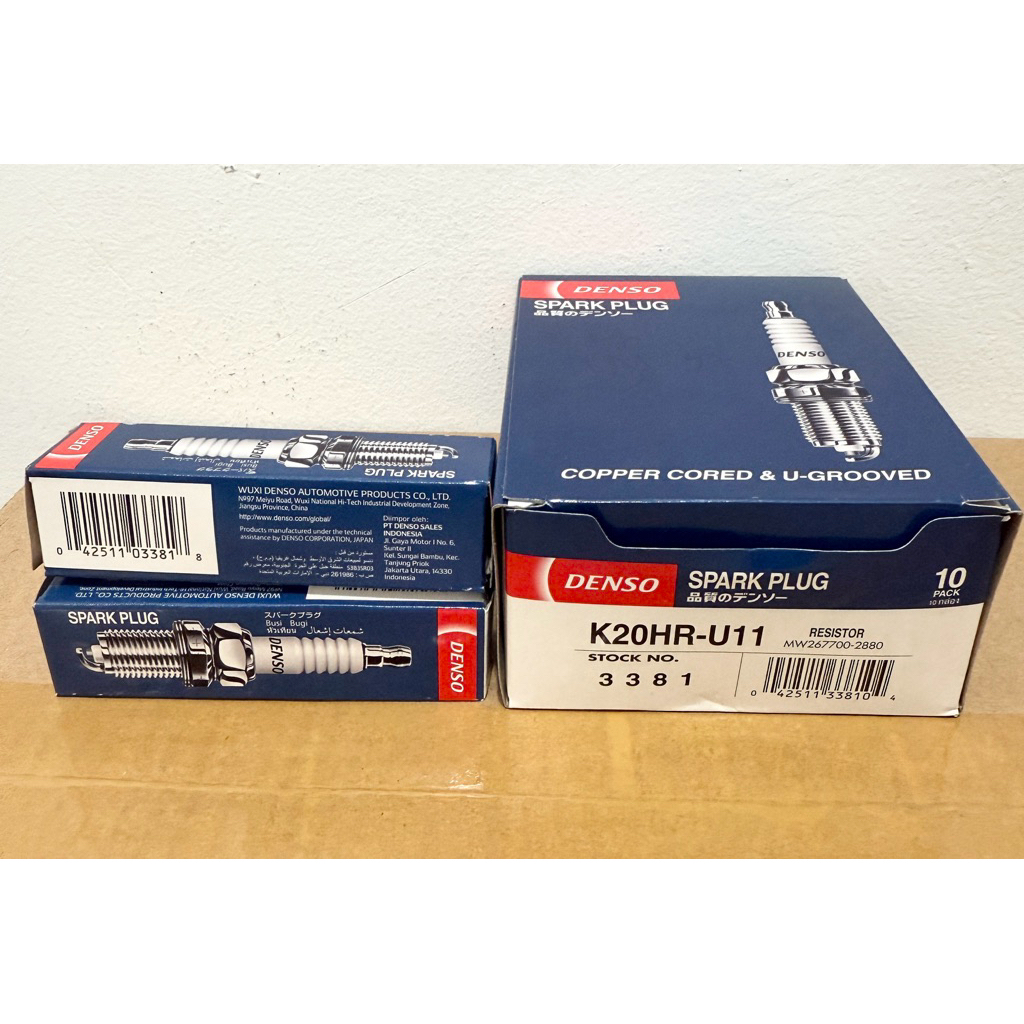 Denso busi k20hr-u11 | busi mobil denso asli