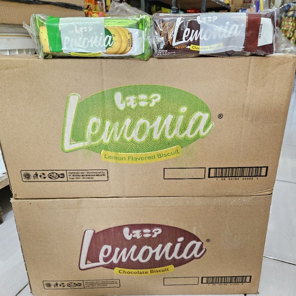 

1 Dus Lemonia Lemon / Cokelat isi 12 Renceng