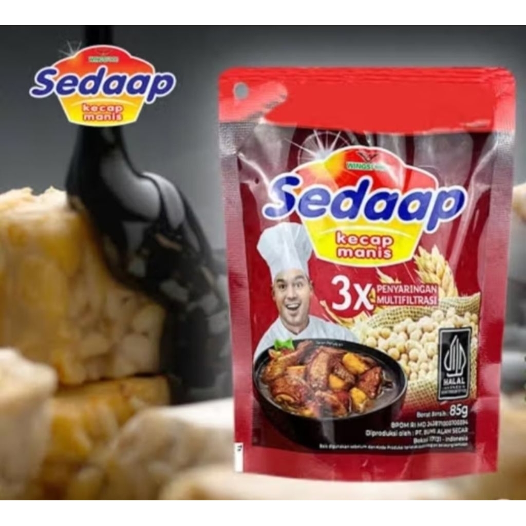 

Kecap sedap manis kemasan 77 Gram