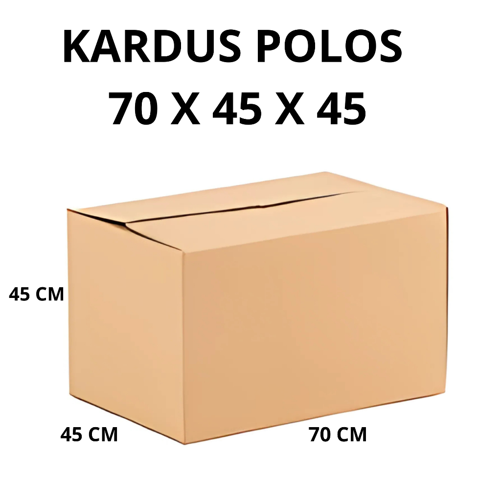 

Kotak Packing Polos 70 X 45 X 45 cm Karton Packing Kardus Polos 70x45x45 cm