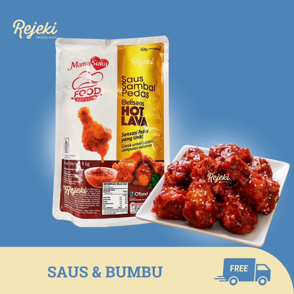 

Delisaos Hot Lava Ori & Volcano - Rejeki Frozen Mart