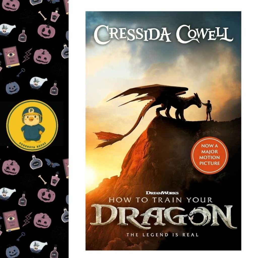 Novel HOW TO TRAIN YOUR DRAGON English Paperback Cressida Cowell Novel Film Fantasy Children Book