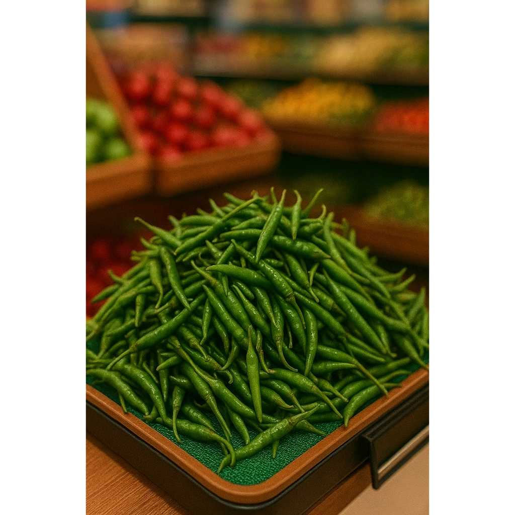 

Cabai Lalap Hijau Segar 250gr