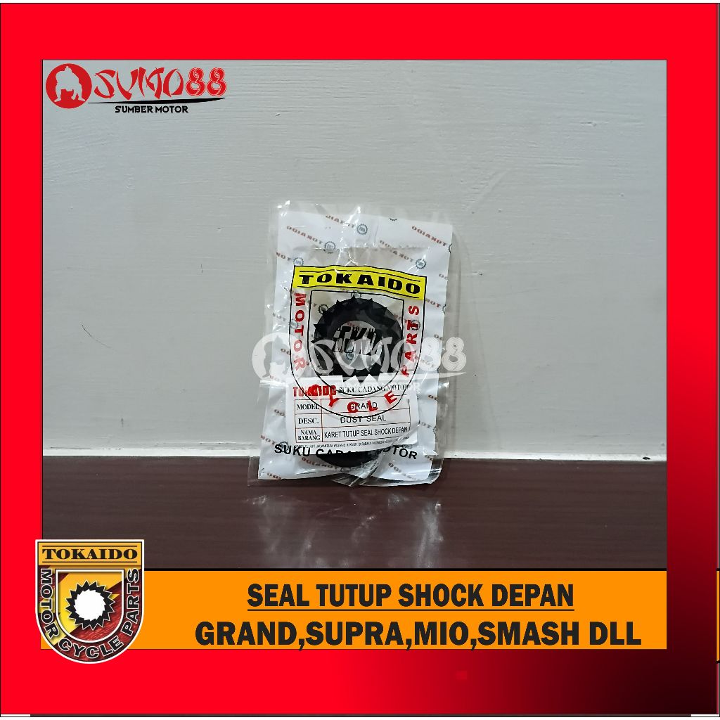 Seal Tutup Skok Depan Grand Supra Mio Smash Tokaido Termurah Berkualitas