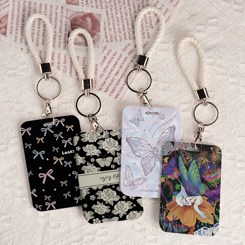 

Case Kartu - Tempat Kartu Makan Sekolah, Kartu Transport, Kartu Akses dengan Tali Anti-Hilang - Kardus Pelindung ID Card, Aman dan Tidak Mudah Lepas untuk Pelajar-Anti-Hilang