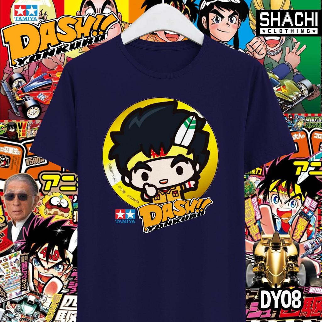T Shirt Kaos – TAMIYA - DASH YONKURO – Premium Cotton Combed 24S Distro Pria Wanita