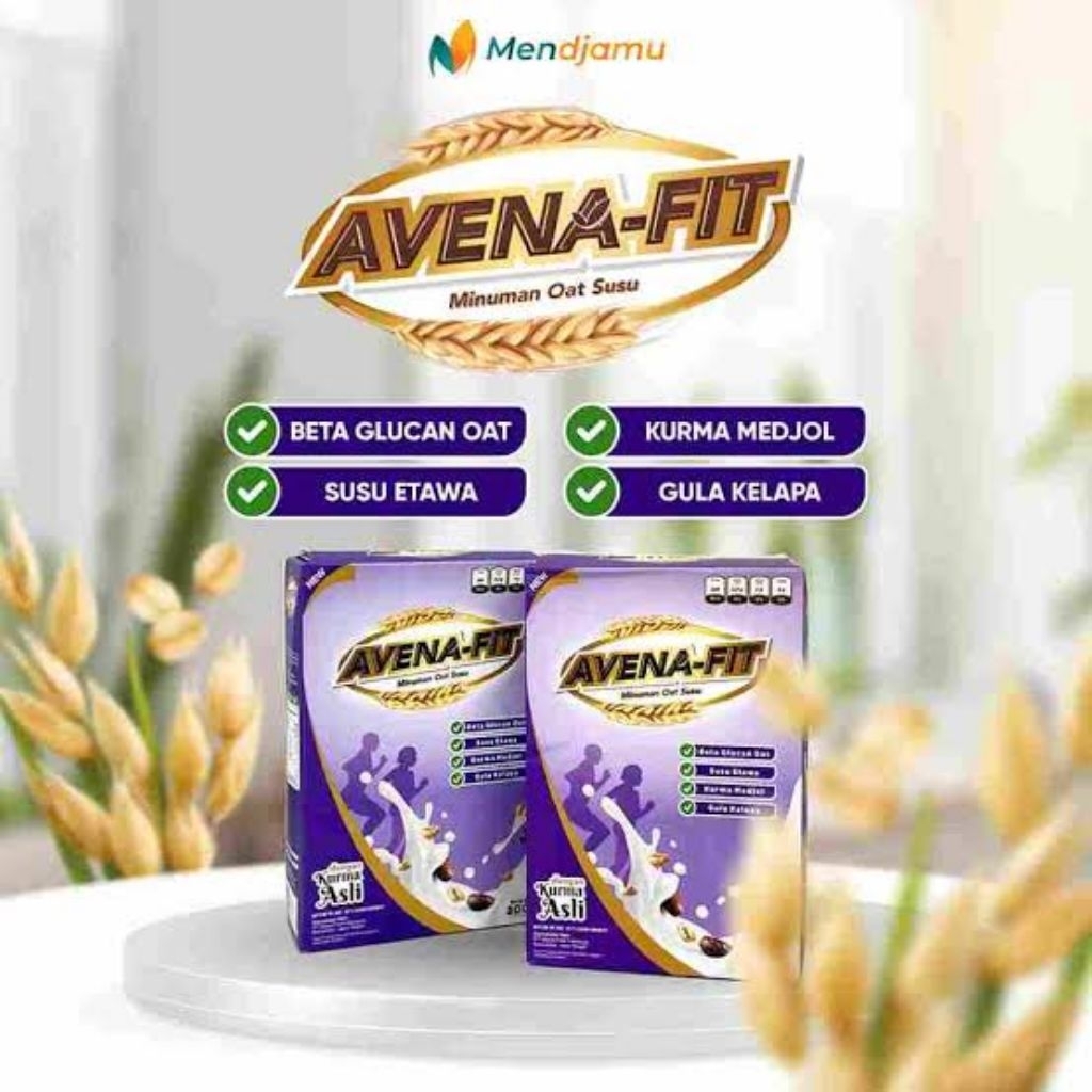

AVENA FIT sereal oat Susu Kambing Oatmeal Avenafit Herbal Asli original