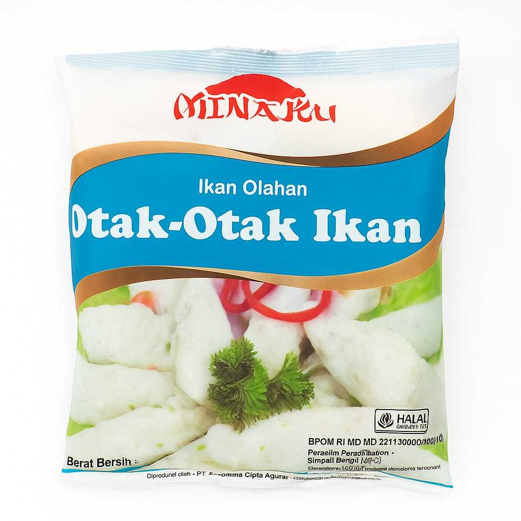 

OTAK OTAK IKAN MINAKU 500G MAKANAN OLAHAN MAKANAN BEKU MAKANAN FROZEN MAKANAN HALAL ENAK BERGIZI