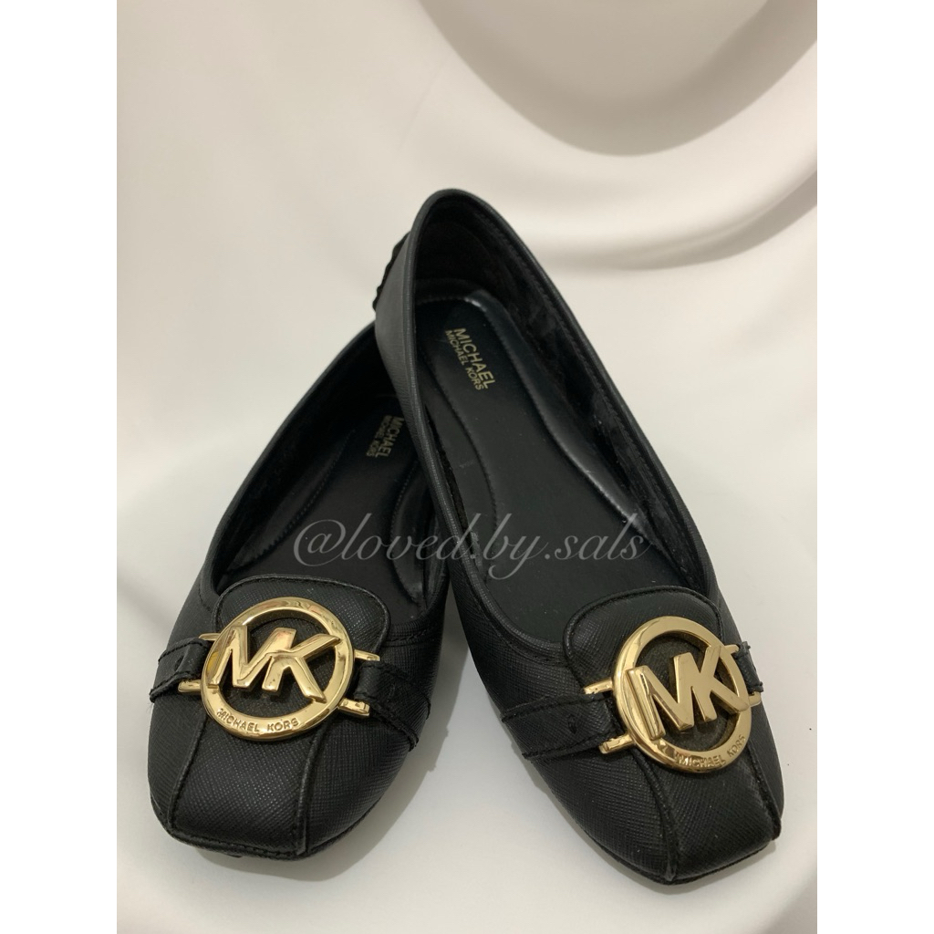 (Preloved) (BACA DESKRIPSI) MK Fulton Moc Flat Shoes ORI 100%