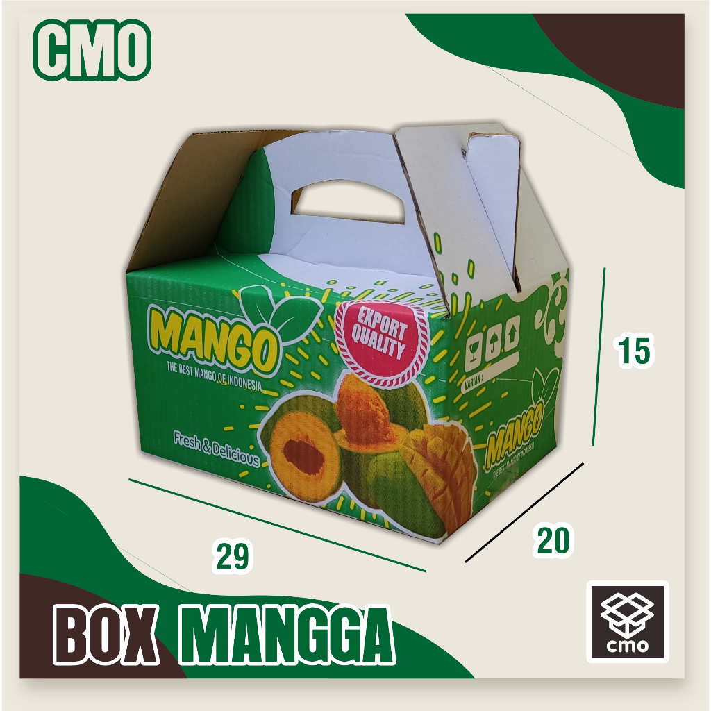 

Box Mangga ISI 6 + SEKAT 29x20x15 cm /kardus box mangga alpukat/box mango/box mangga alpukat/box buah/kardusbuah/kardusmangga/boxmangga