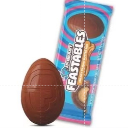 

Mr Beast Feastables Creamy Peanut Butter Egg Kecil