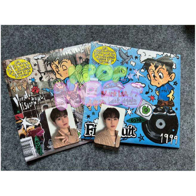 

[READY STOCK] SQUARE FLAP ALBUM MARK THE FIRST FRUIT + POB