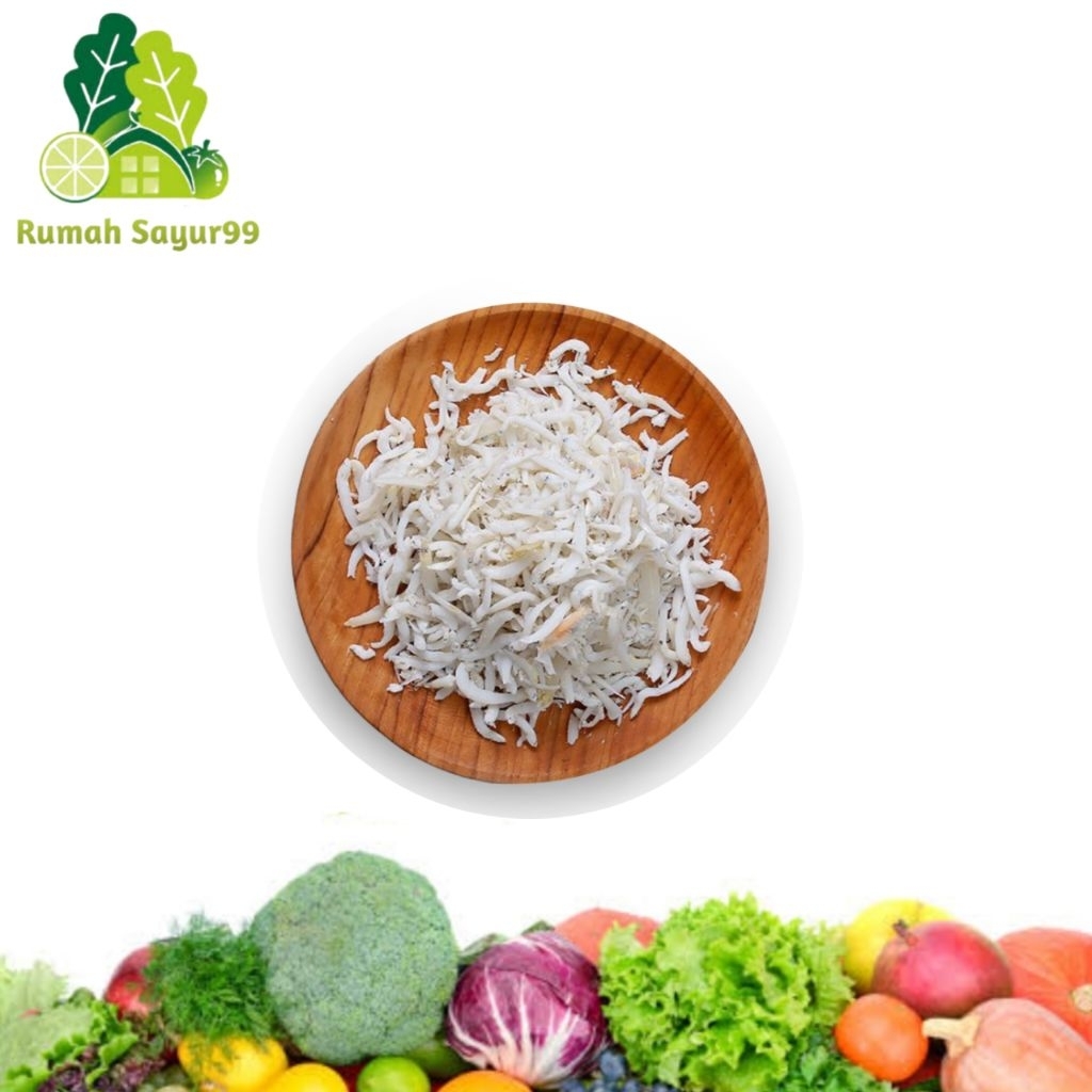 

Teri medan Ikan teri medan fresh per ons / 100gram