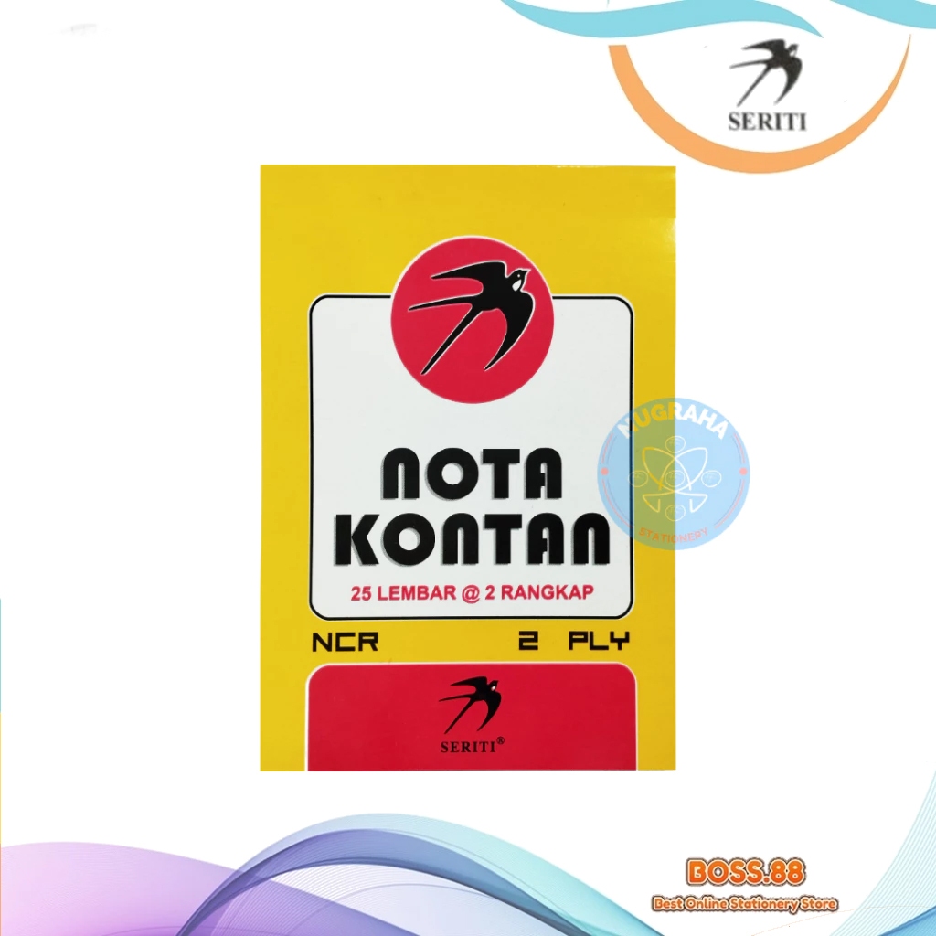 

BUKU NOTA NCR KECIL 2 PLY SRITI (1 PCS)