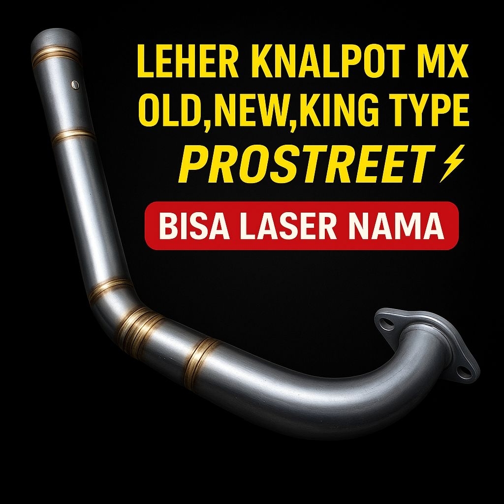 "Leheran Knalpot MX King MX New MX Old – Prostreet/Malaysia Style – ORIGINAL DNA Racing
