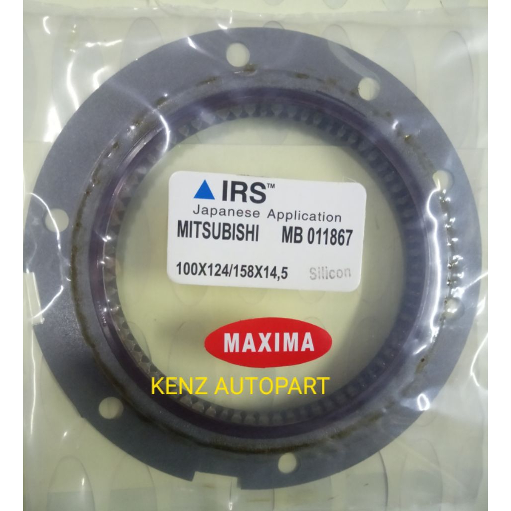 OIL SEAL CRANKSHAFT KREK AS BELAKANG MITSUBISHI PS120 SILICONE