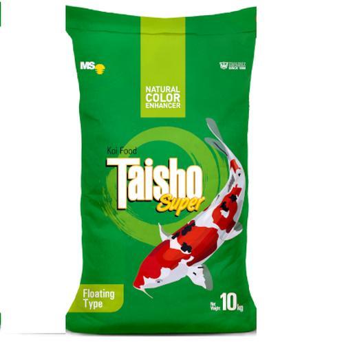 BLUEFINERY Pelet Koi Taisho 5mm 10kg Pakan Koi Taisho Hijau Floating Type Makanan Ikan Koi
