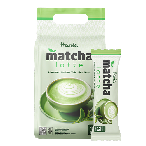 

HANIA MATCHA LATTE (isi 10 sachet)