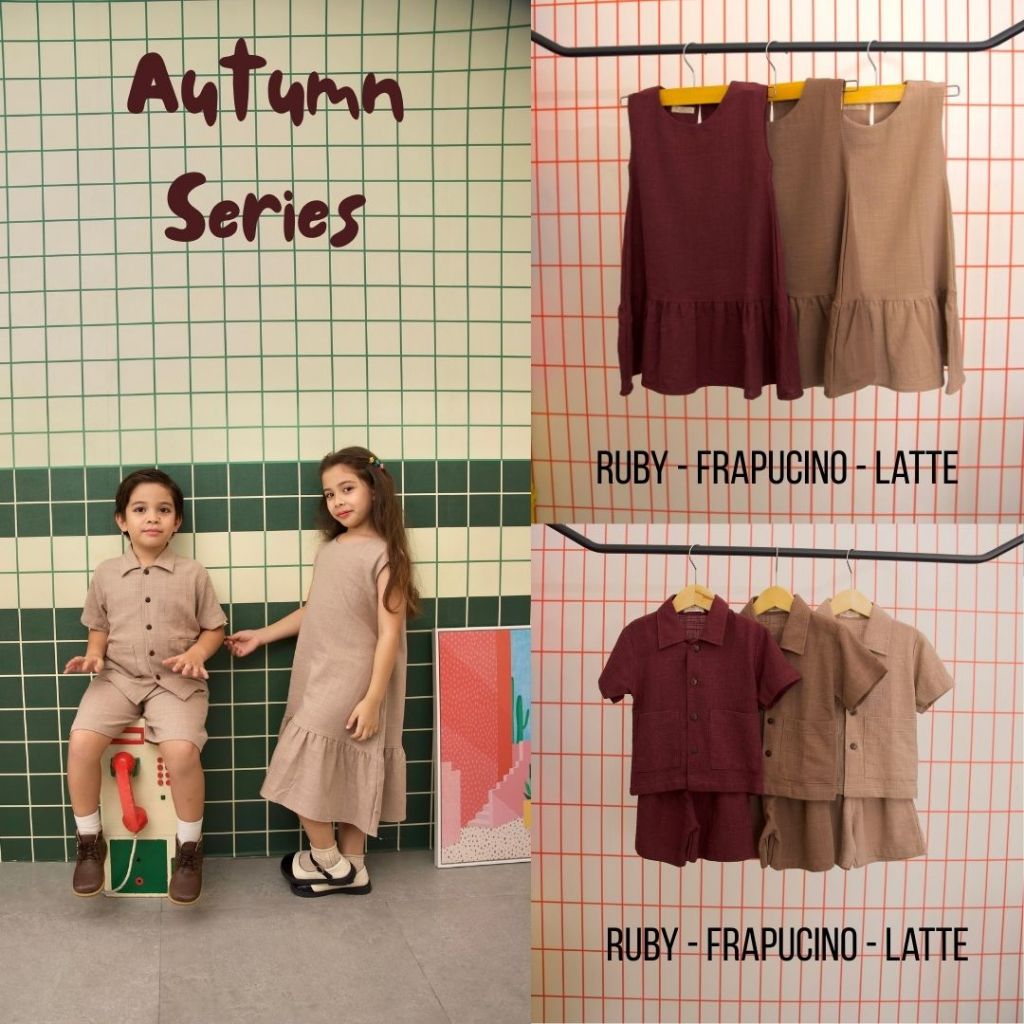 Kids embassy - Autumn Series Setelan, Autumn Series Dress