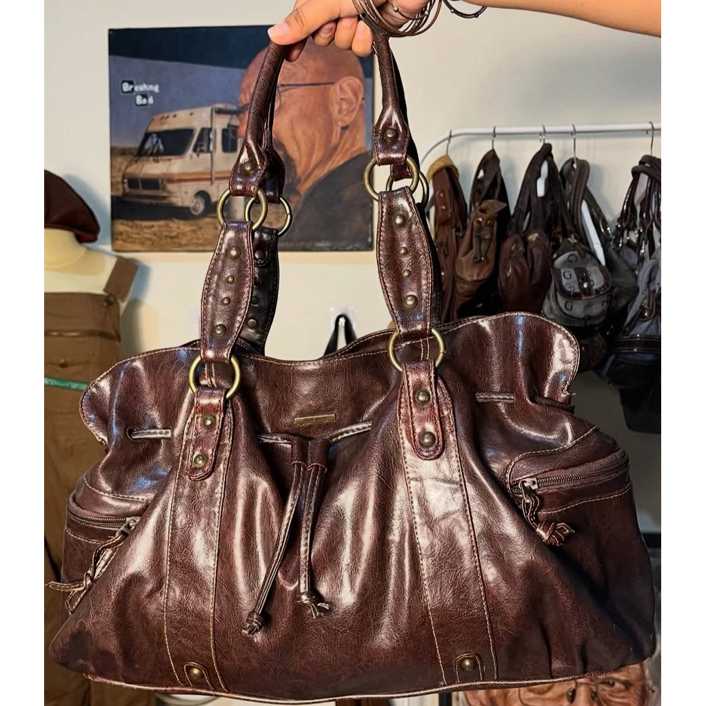 dicari tas vintage sophie martin coklat shoulder bag