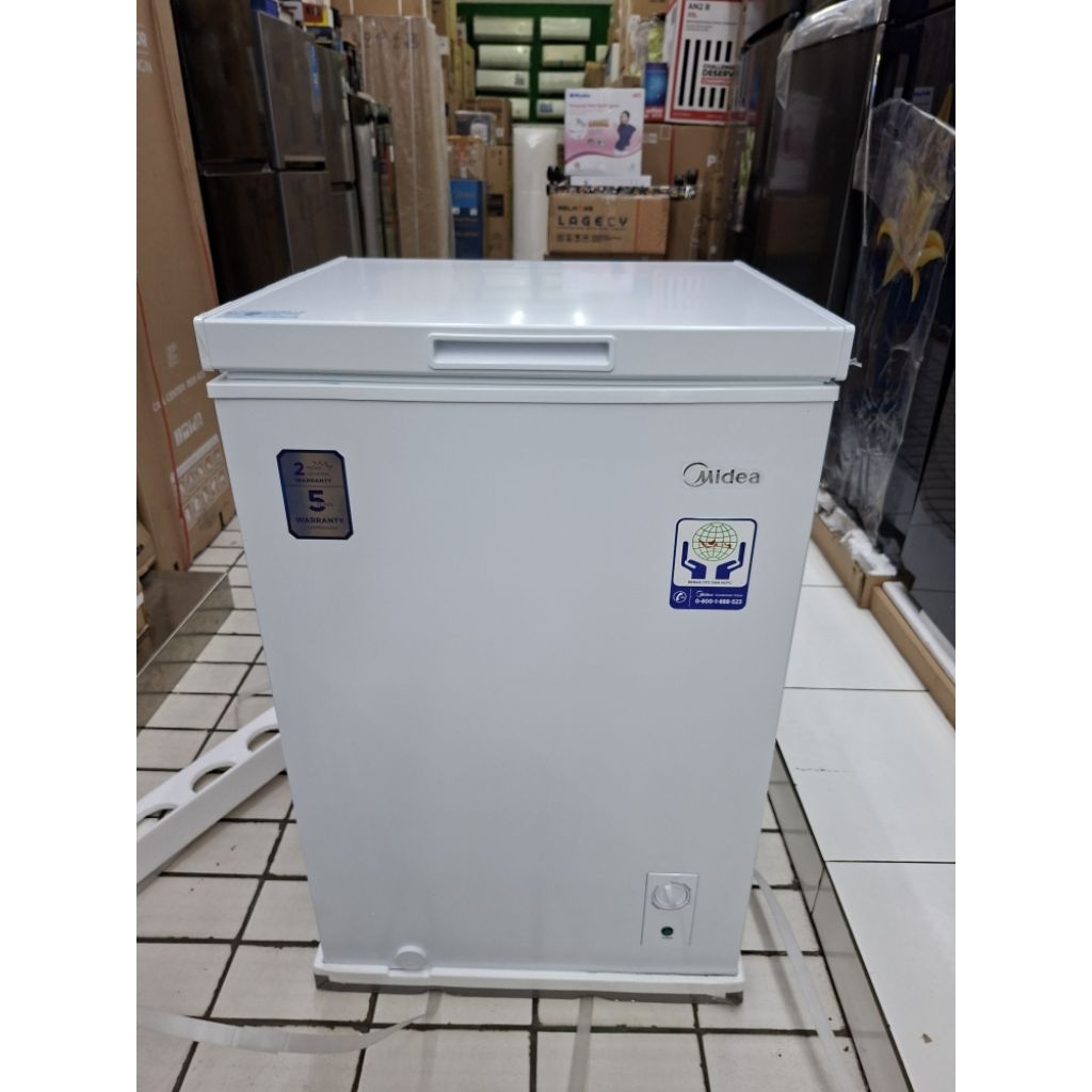 CHEST FREZER MIDEA HS-129C 100Liter