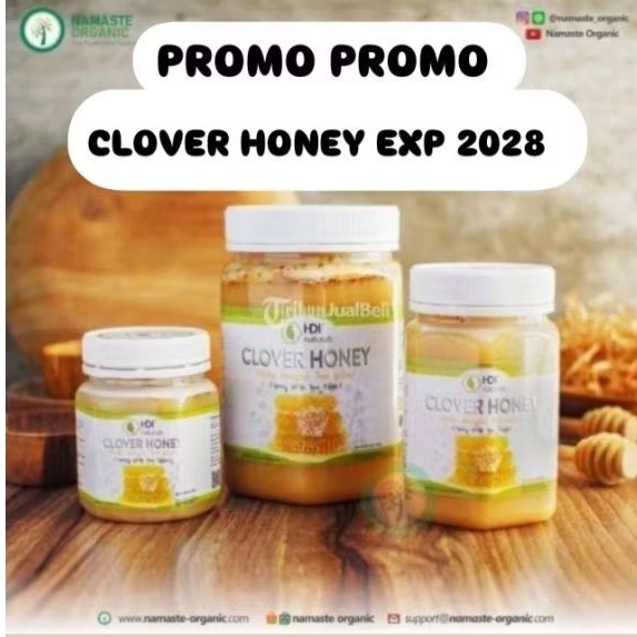 

CLOVER HONEY 1KG EXP 2028 ORI HDI