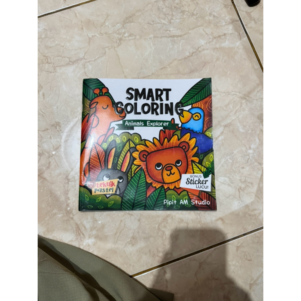 

Smart Coloring: Animals Explorer Teknik Pastel Pipit AM Studio