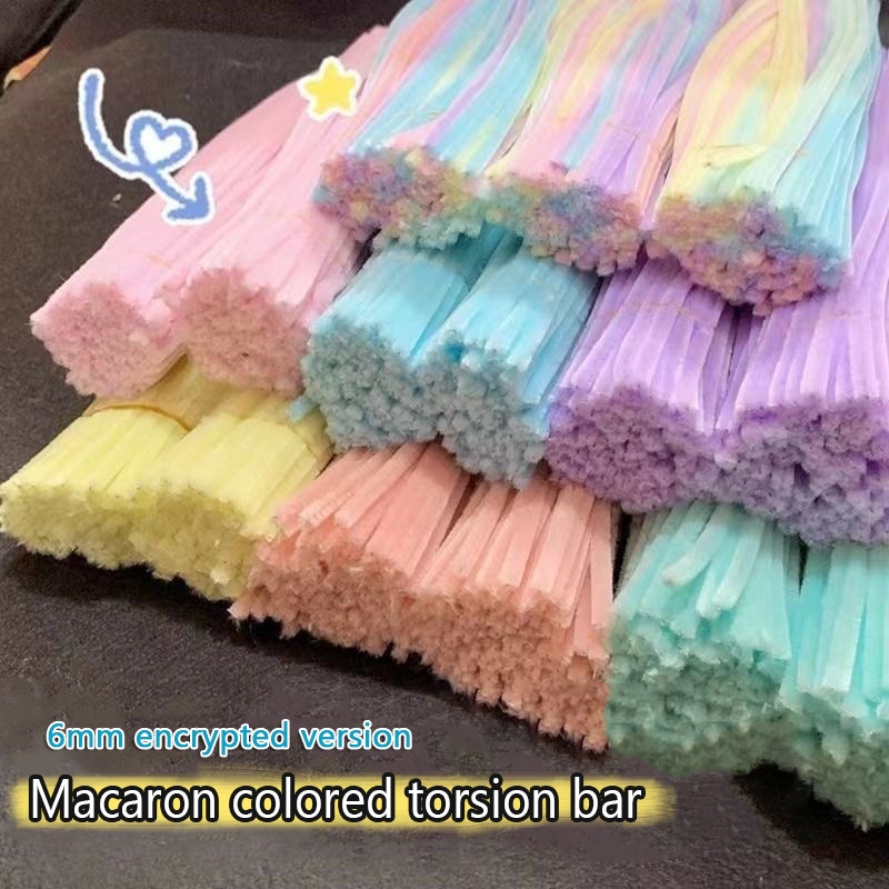 

COD 100 Pcs/Set Twist Stick Pipe Cleaner Flower Agent Fluffy Soft DIY Berbagai Artworks Meningkatkan Kemampuan Tangan Dalam Chenille Batang