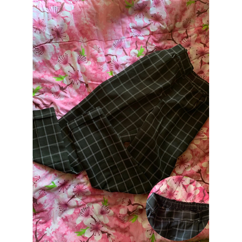 preloved celana tartan